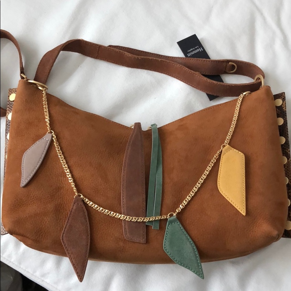 HAMMITT Mr. G Hobo Bag - Cartagena brown suede NWT